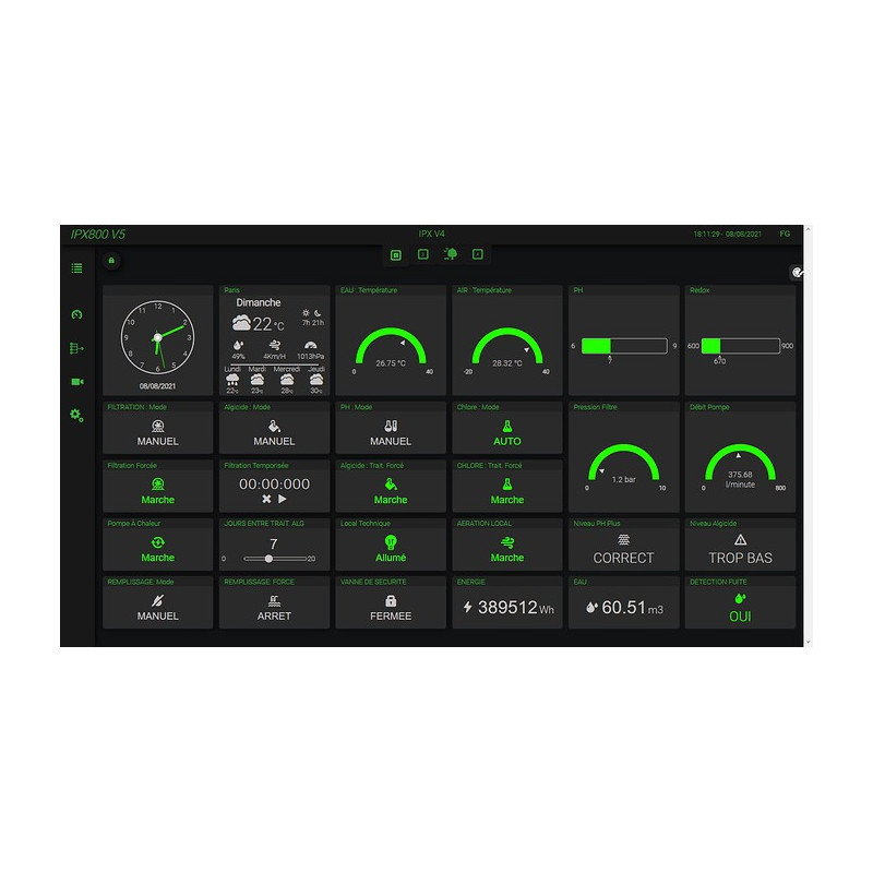 Automate Webserver IPX800 V5