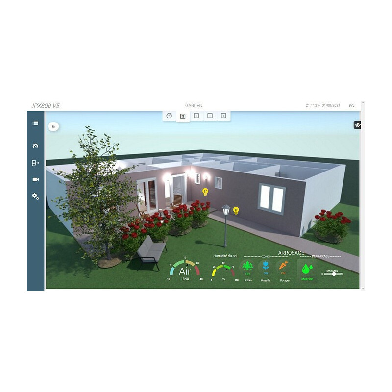 Automate Webserver IPX800 V5