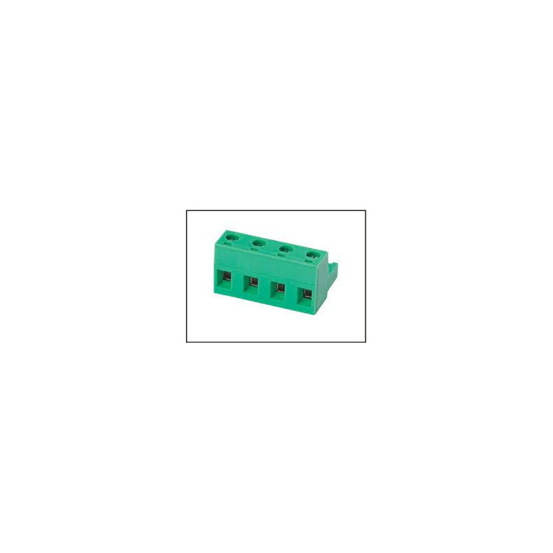 Bornier débrochable 7.5mm Femelle 4 points