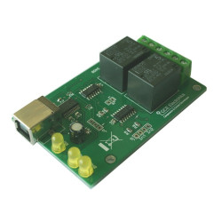Carte USB -X220 / 2 entrées  / 2 sorties relais