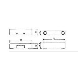 Magnetic proximity sensor