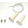 Recessed magnetic sensor
