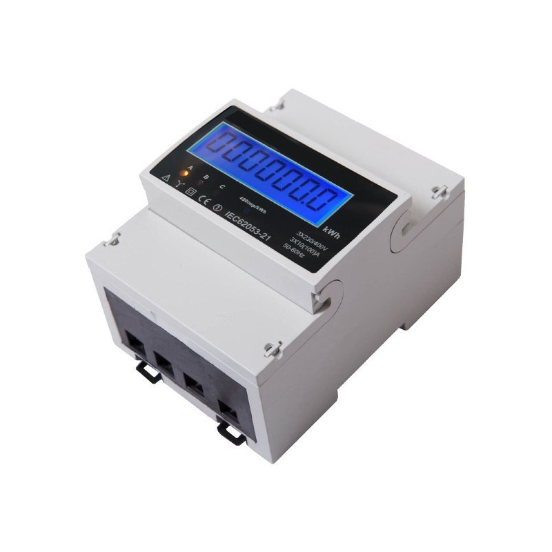 Compteur d'énergie Triphasé