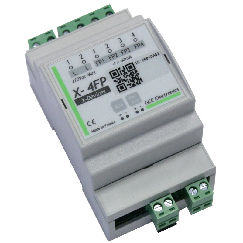 X4FP pilot wire extension for IPX800 V4 & V5