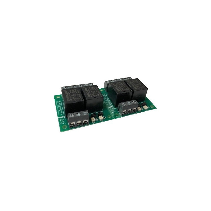 copy of Map relay 2 X 2 12V for open collector outputs